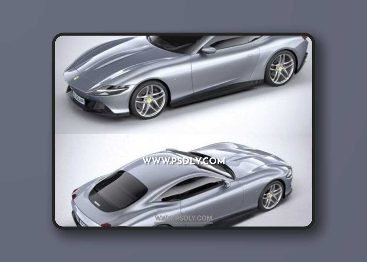 Ferrari Roma 2020 3D Model