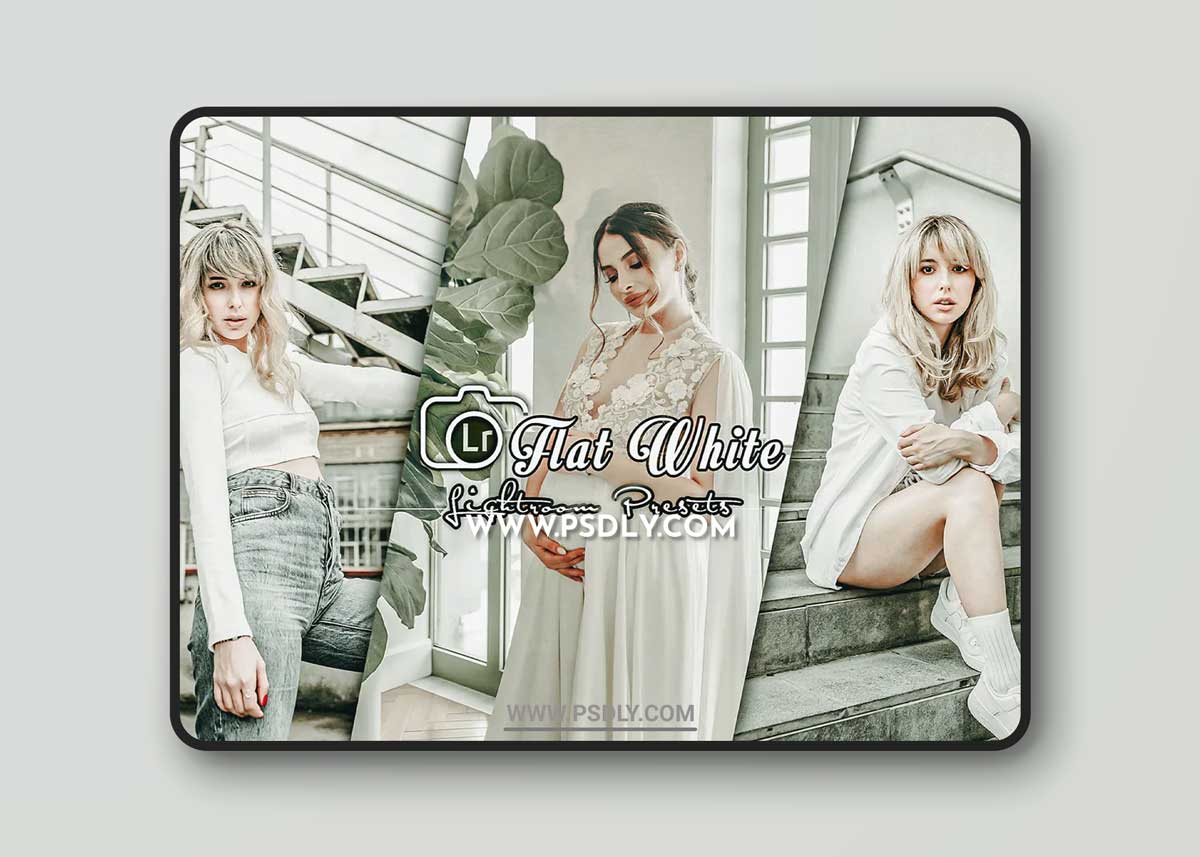 Flat White Lightroom Presets Mobile and Desktop