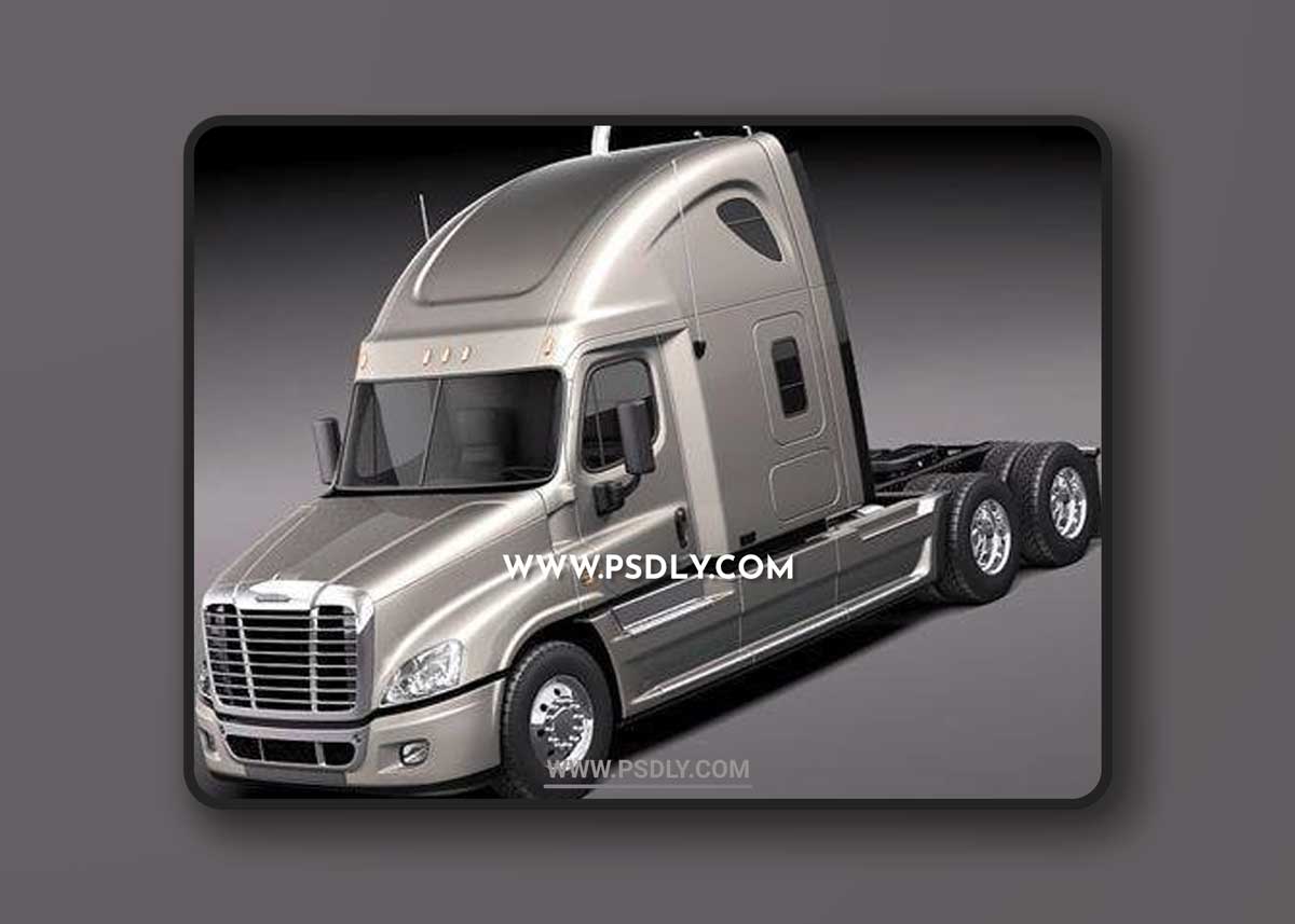 Freightliner Cascadia 2011 3D Models