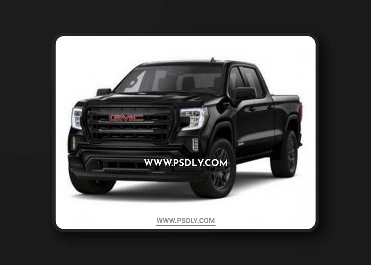 GMC Sierra Crew Elevation 1500 2020 3D Model