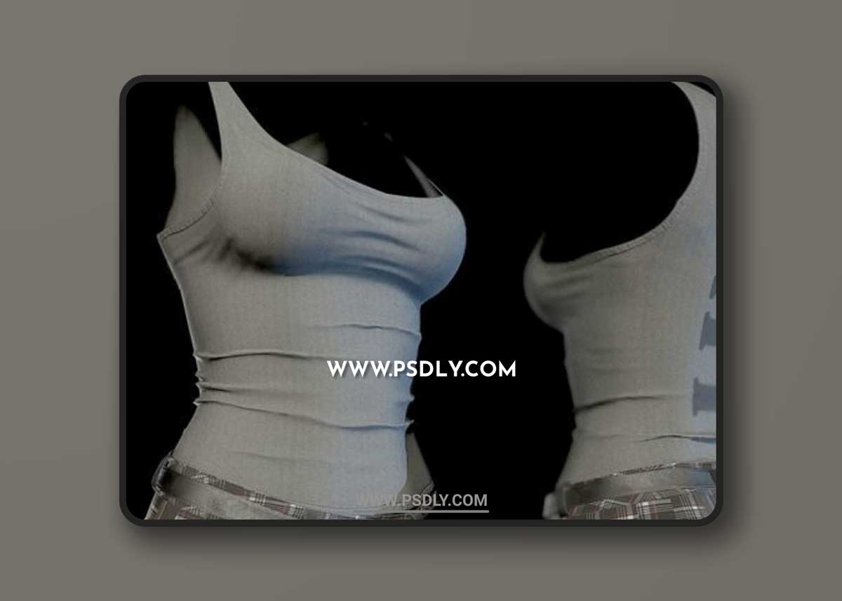 Girls Sexy Dress 3D Models