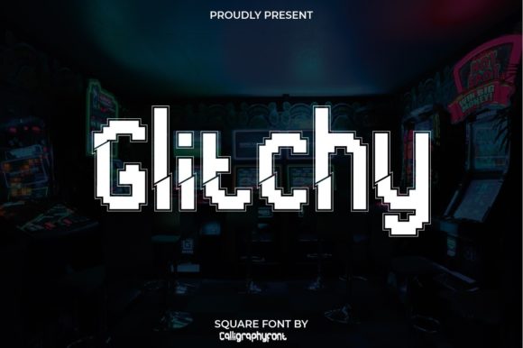 Glitchy Font