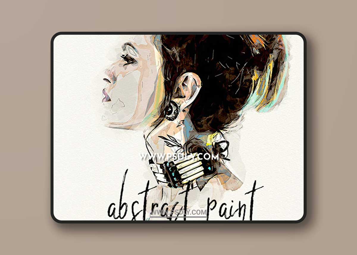 GraphicRiver - Abstract Paint - Photoshop Action 33240536