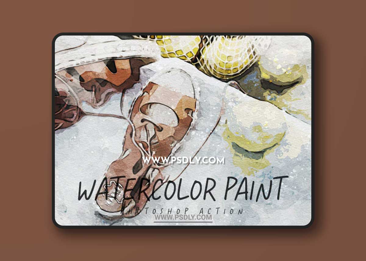 GraphicRiver - Watercolor Paint - Photoshop Action 33287400