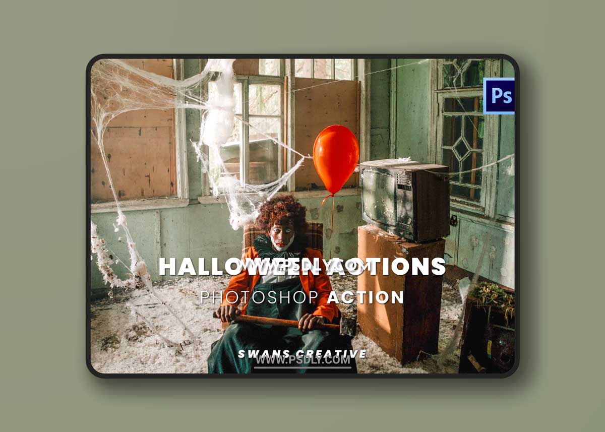 Halloween Actions Photoshop Action