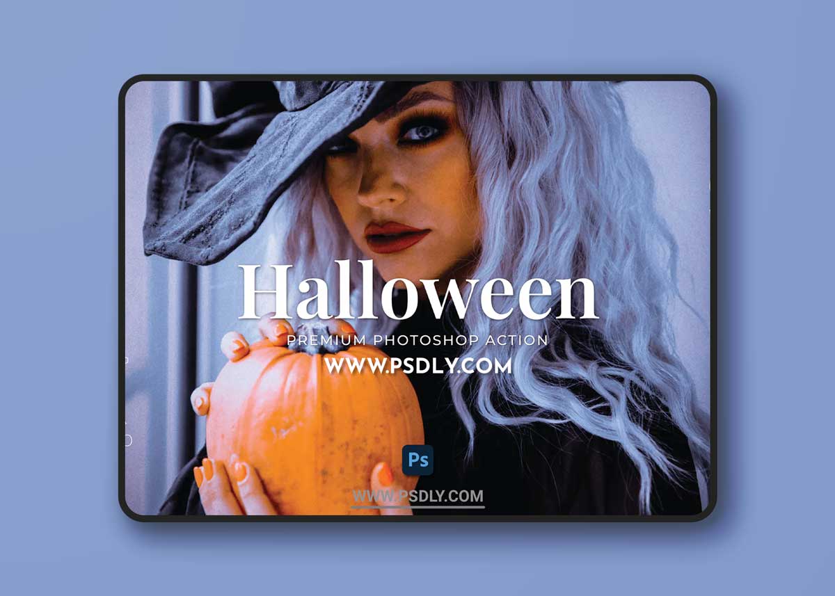 Halloween Photoshop Action