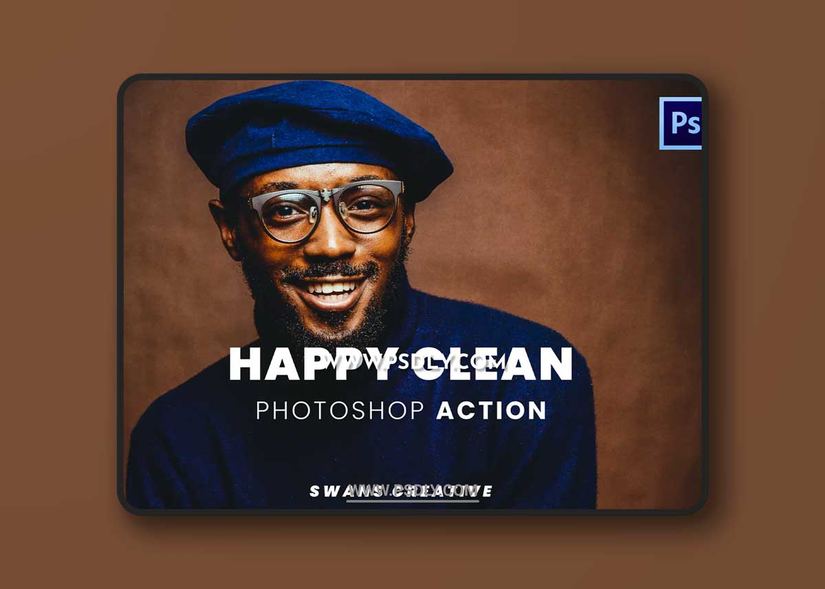 Happy Clean Photoshop Action