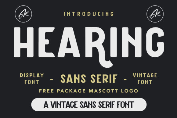 Hearing Font