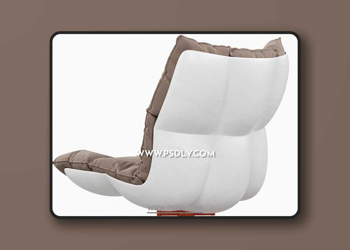 Husk armchair 3D Models