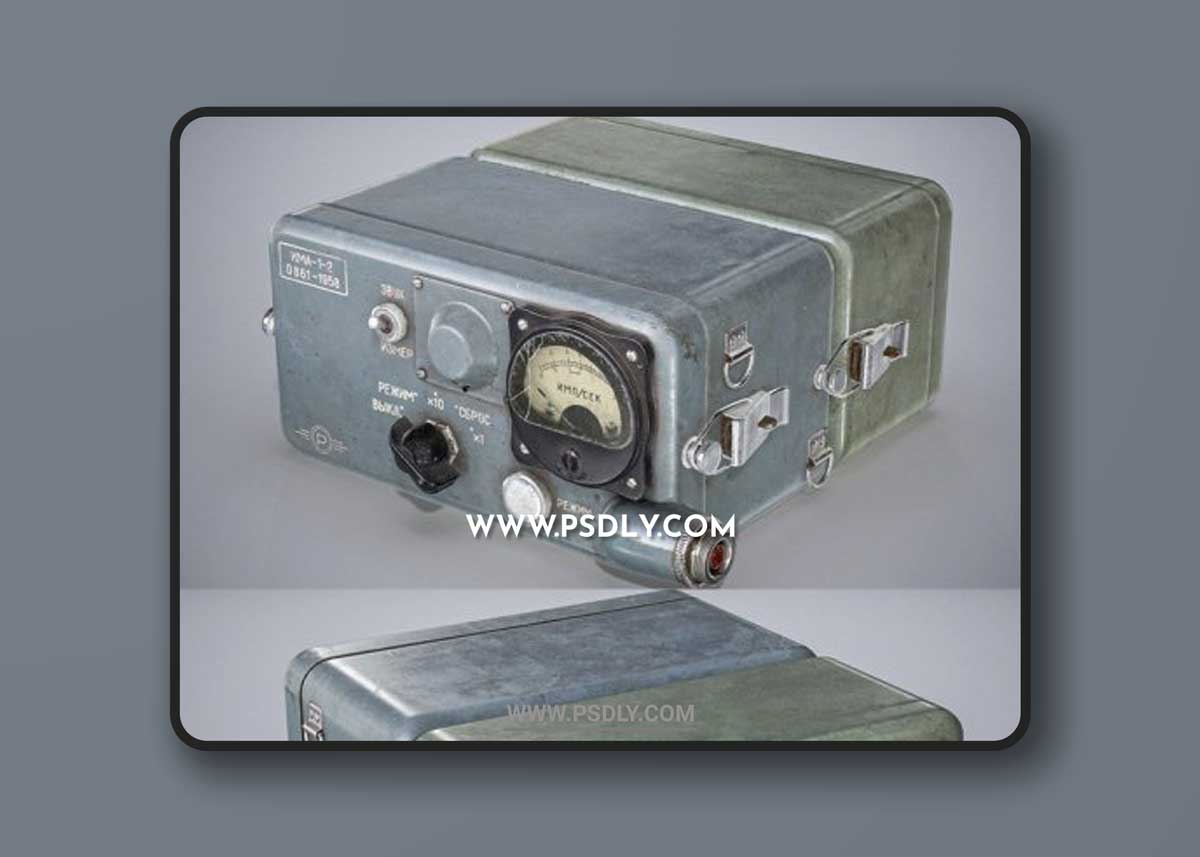 IMA-1 Trace Rate Meter 3D Models