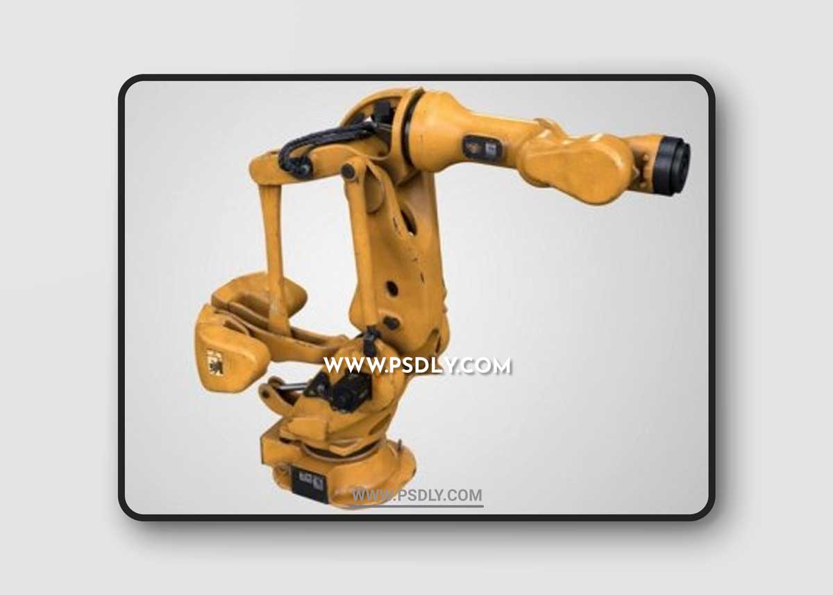 Industrial Robot Hand 3D Models