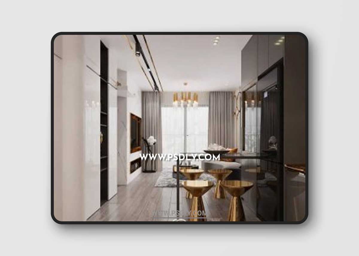 Interior Apartment by Phan Xuan Thuy