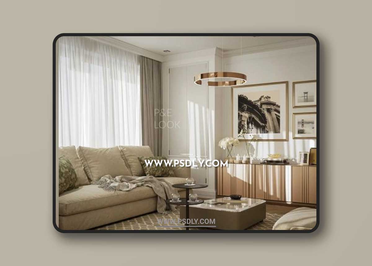 Interior Living Room by Minh Trang 3D Models