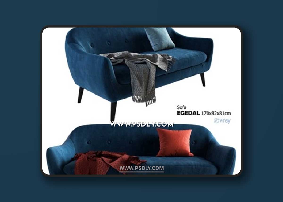 Jysk / Sofa Egedal 3D Models