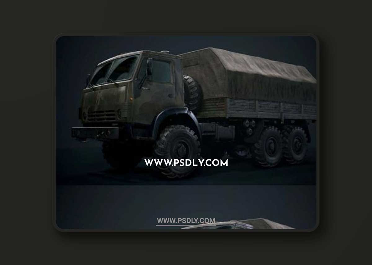 Kamaz 4310 3D Models