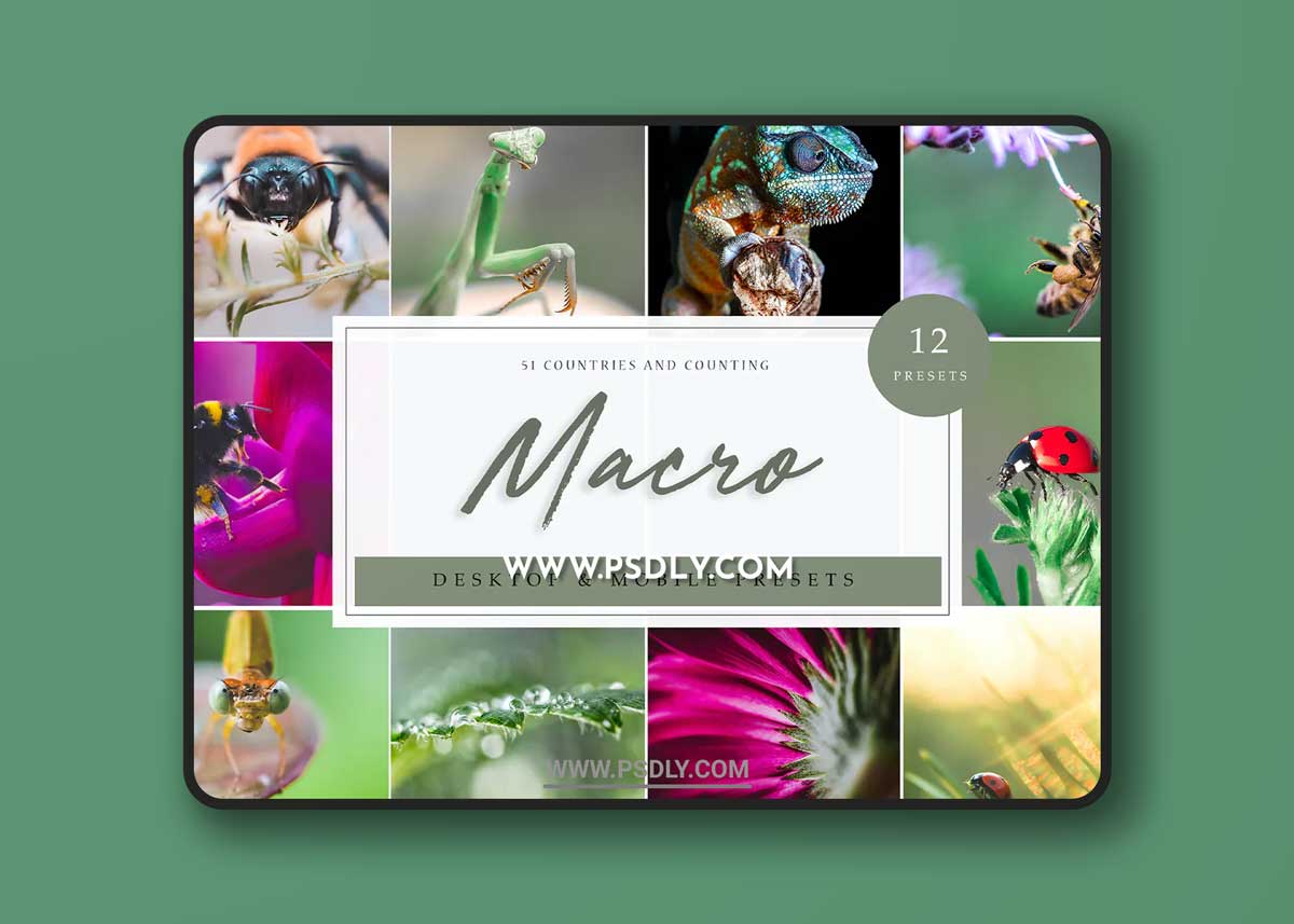 Lightroom Presets - Macro Vol. 1