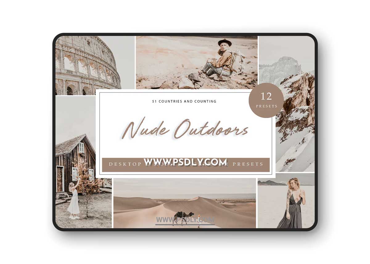 Lightroom Presets - Nude Outdoors