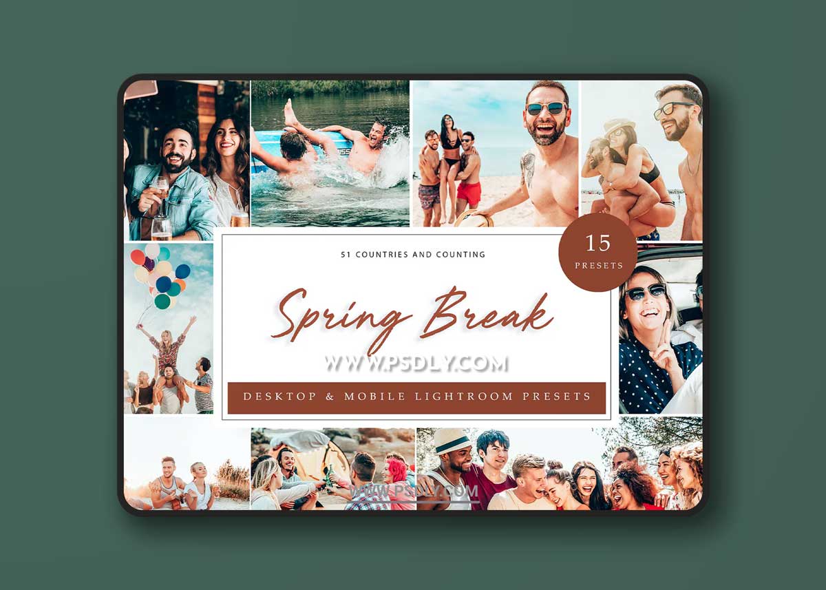 Lightroom Presets - Spring Break