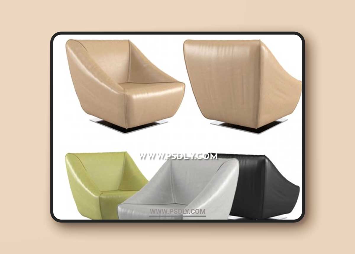 Marlon Armchair By Gurian 3D Models