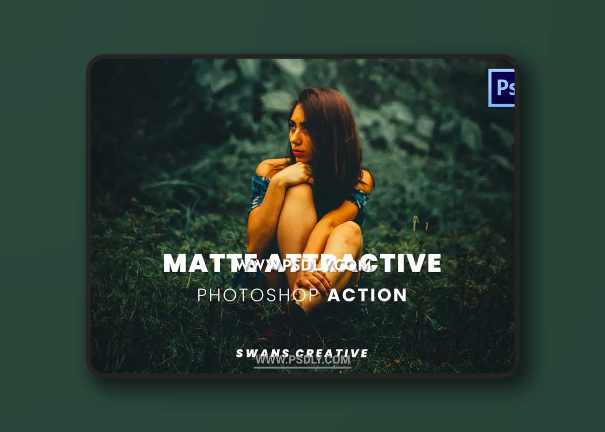 Matte Attractive Photoshop Action