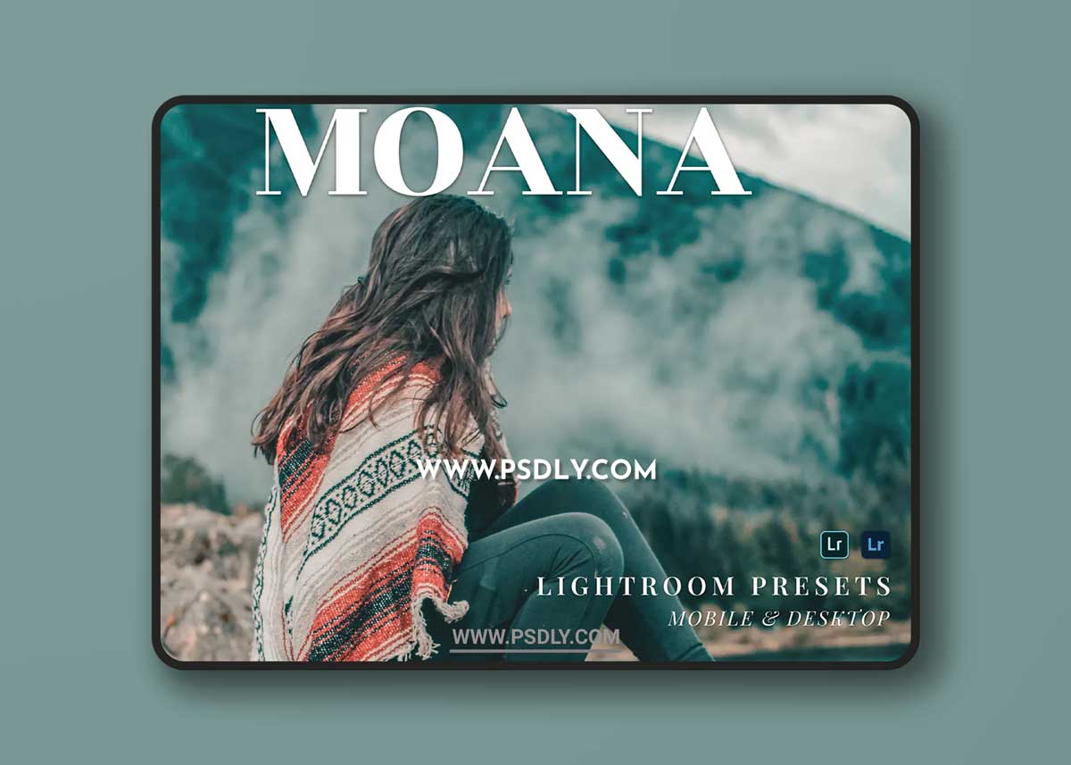 Moana Mobile and Desktop Lightroom Presets
