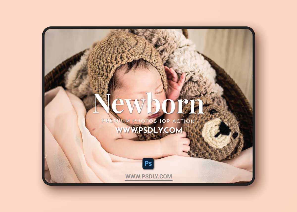 Newborn Photoshop Action