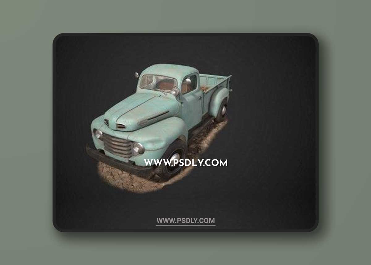 Old Pickup 3D Models