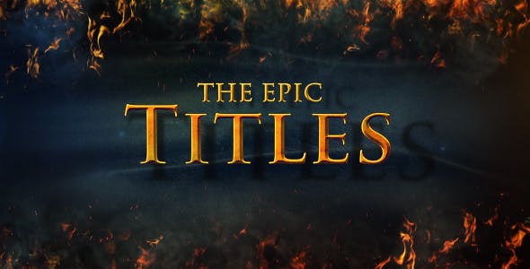 Videohive The Epic Titles 14674022