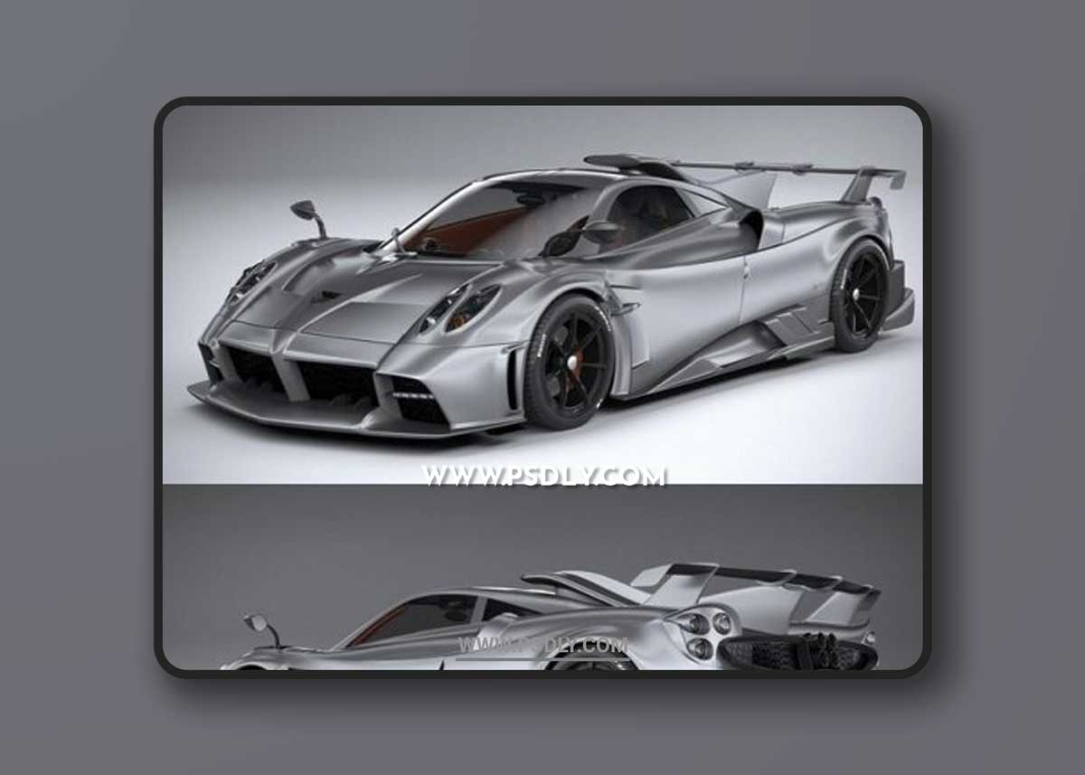 Pagani Imola 2021 3D Model