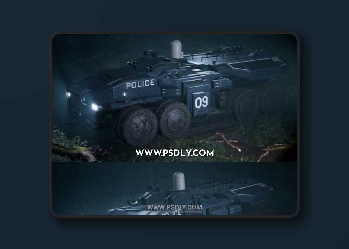 Police APC 3D Models