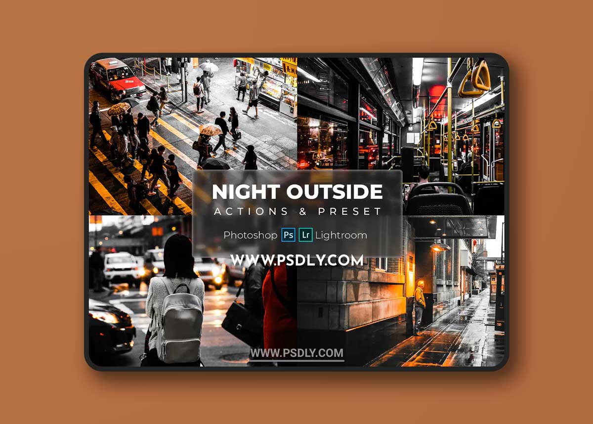 Presets & Actions - Night Outside