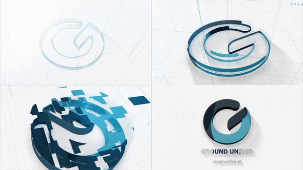 Videohive Build A Logo | Technical Drawings 34340754