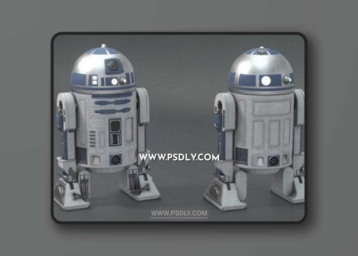 R2-D2 3D Models