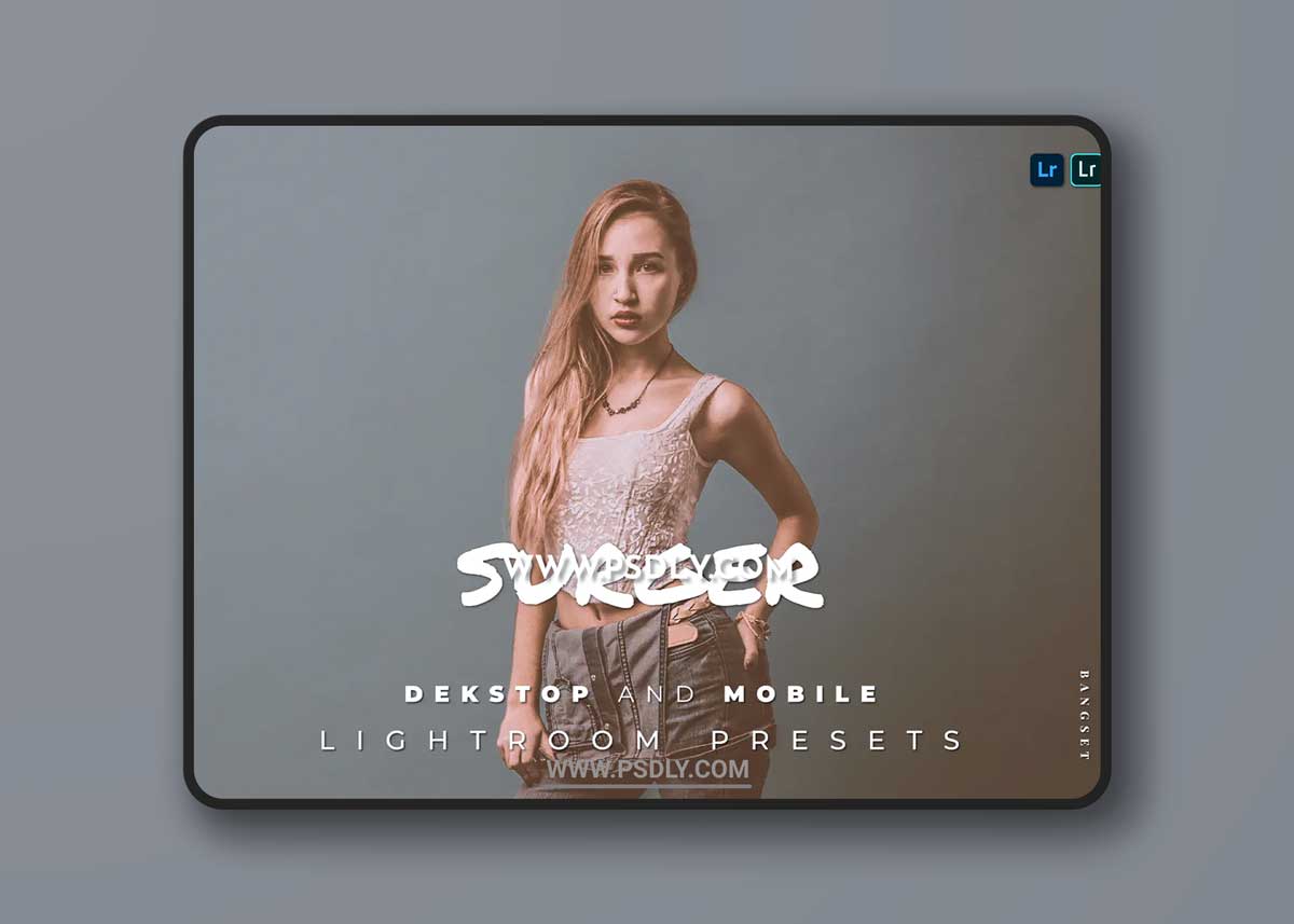 Surger Desktop and Mobile Lightroom Preset