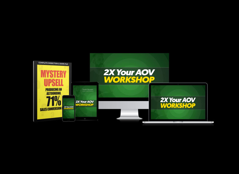 Todd Brown 2X Your AOV Virtual Workshop DOWNLOAD
