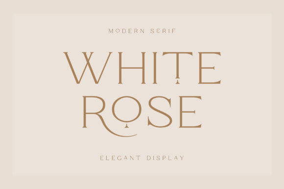 White Rose Font