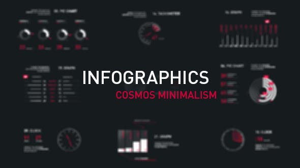 Videohive Infographics Cosmos Minimalism 20457097