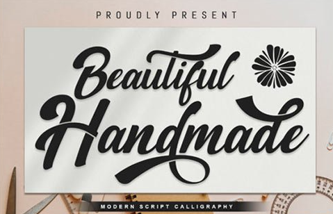 Beautiful Handmade Font