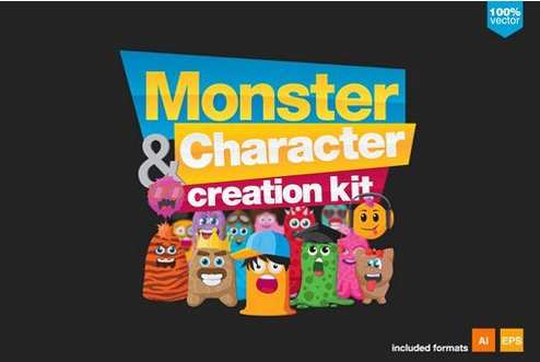 Monsters and Character creation kit