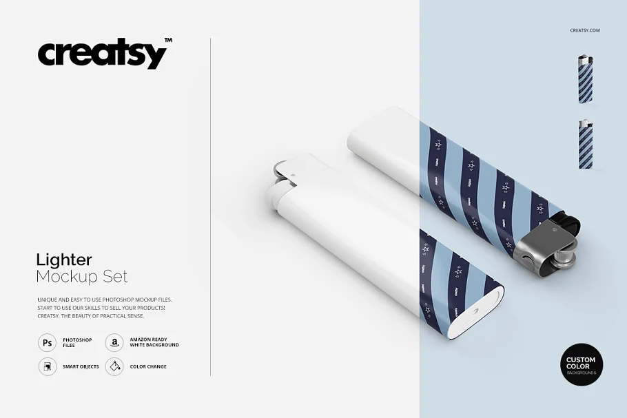 CM - Lighter Mockup Set 1759941