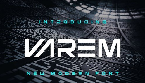 Varem - Modern Font
