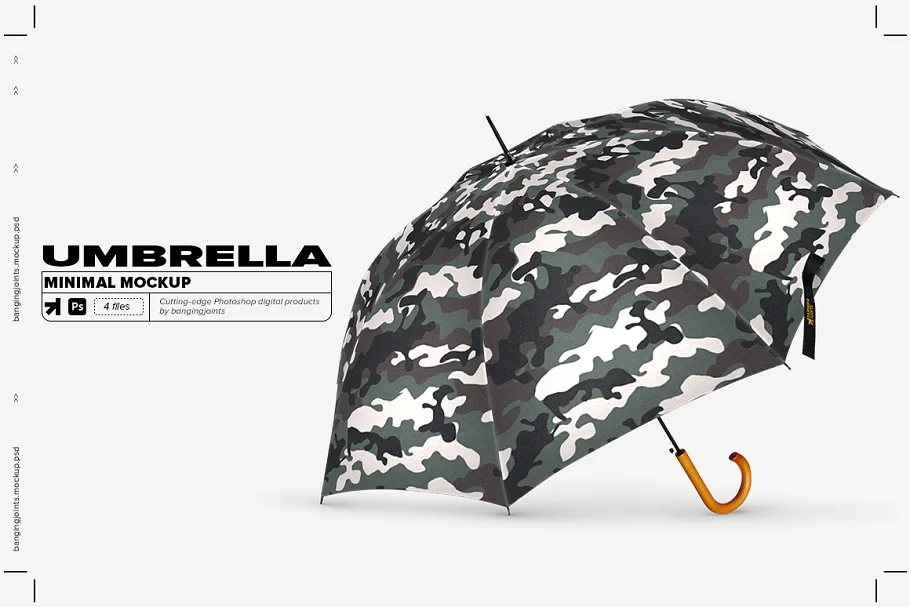 CreativeMarket - Umbrella Mockup 6178306