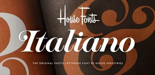 Plinc Italiano Font