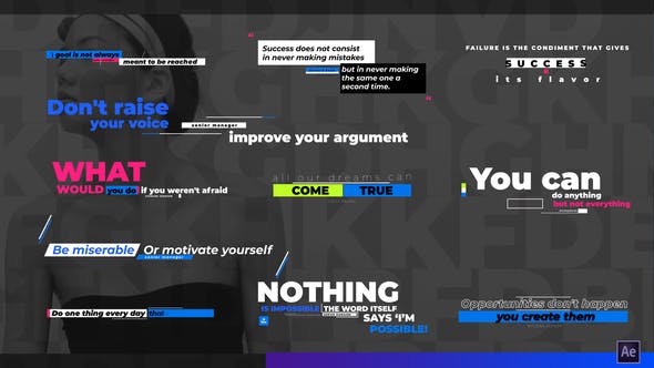 Videohive Creative and Modern Layout Text 34269158