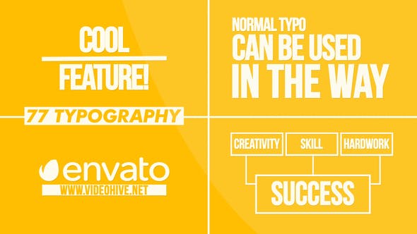 Videohive Typography 2 7331950