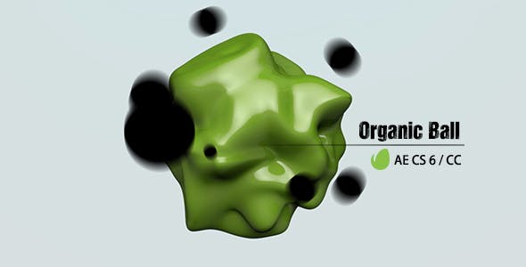 Videohive Organic Ball 3D Logo 14873400
