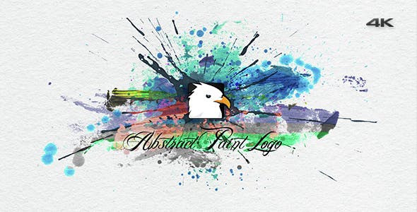 Videohive Abstract Paint 4K Logo 15382597