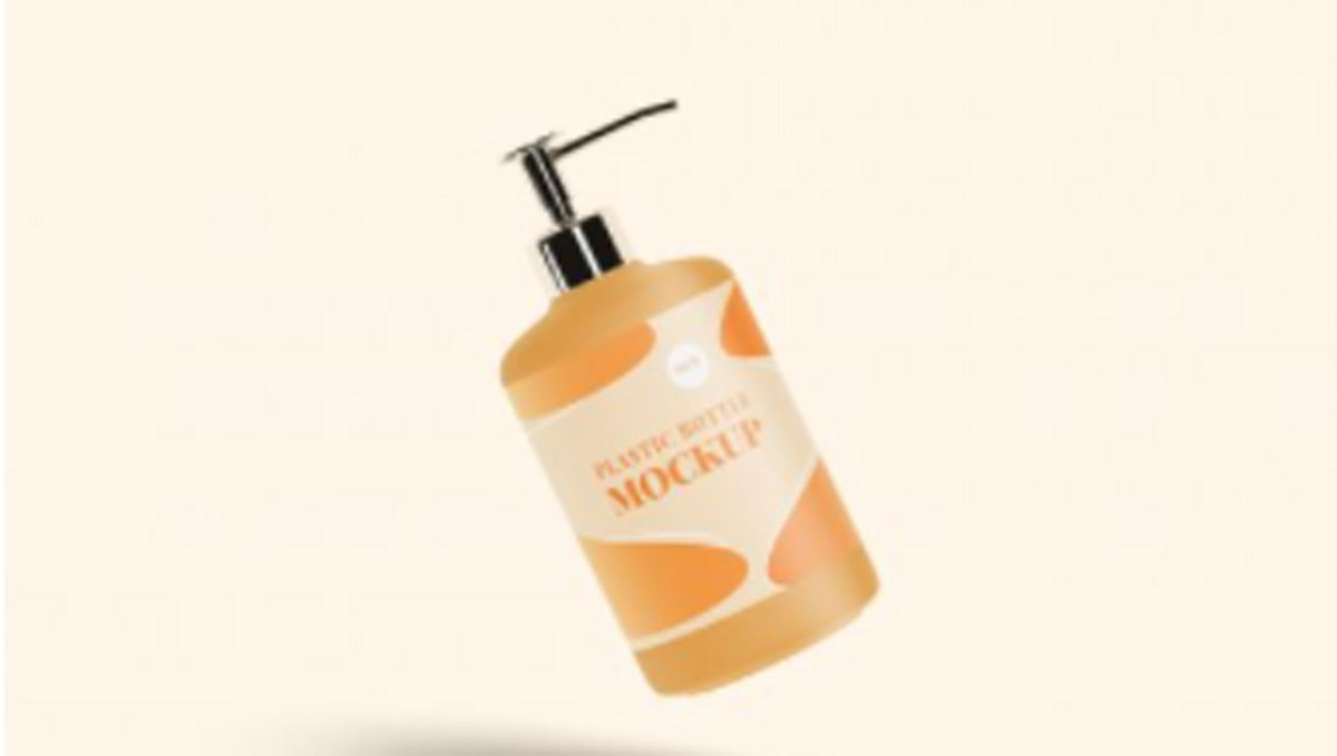 CreativeMarket - Plastic Bottle Mockup 5926105