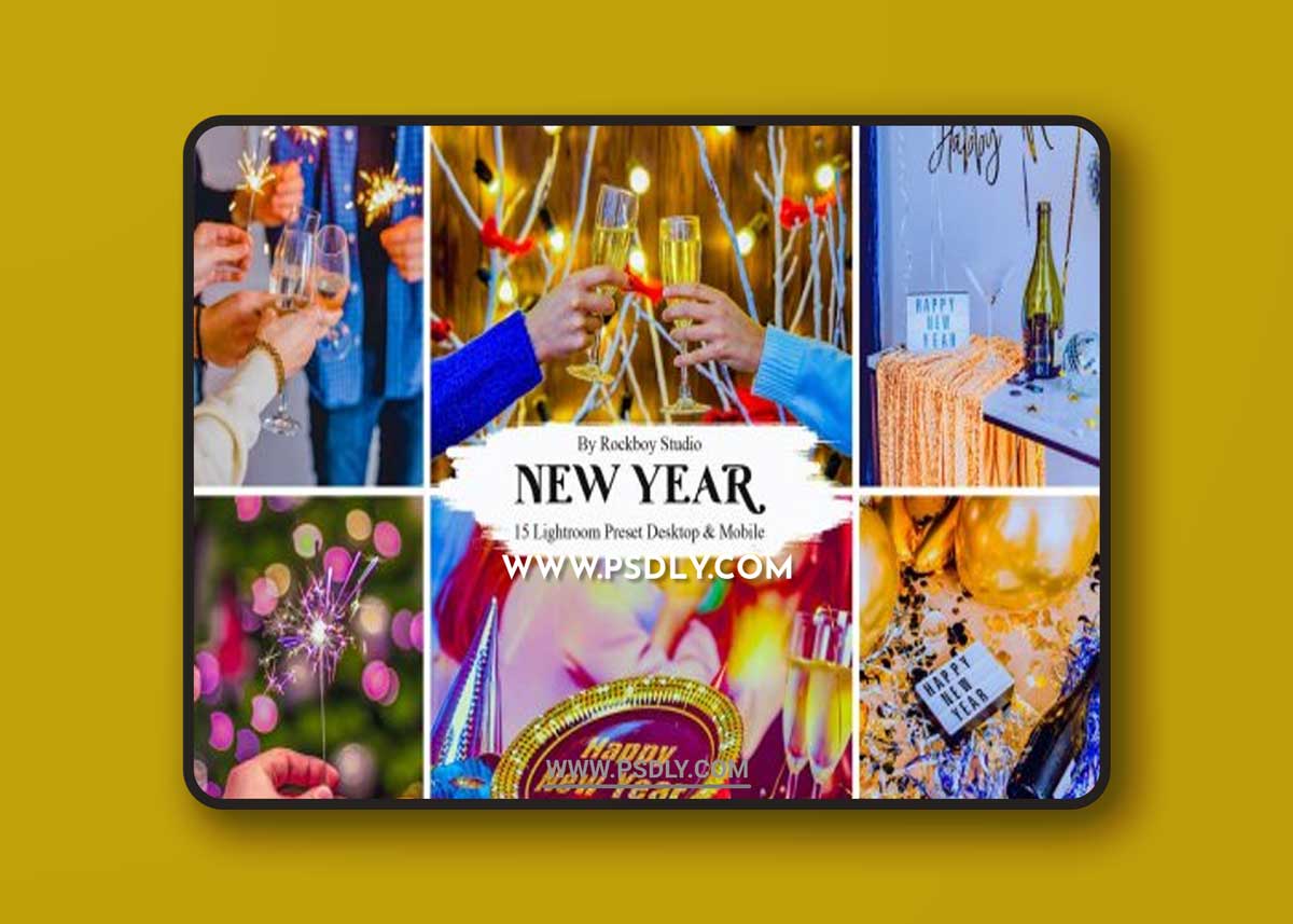 15 New Year Lightroom Presets