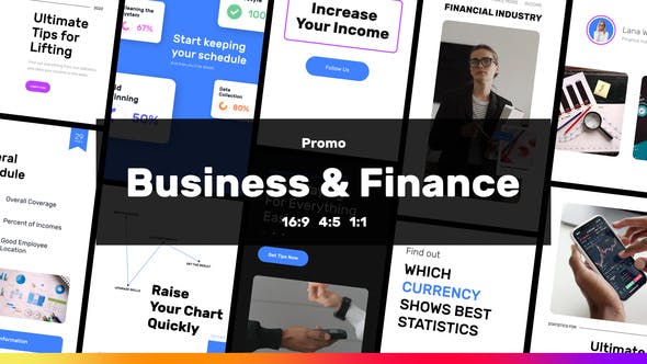 Videohive Business and Finance Slideshow Stories and Posts 34524067